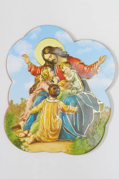 画像1: マグネット　イエスと子どもたち (1)