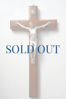 壁掛十字架 木製 H16.5cm - ドン・ボスコ社