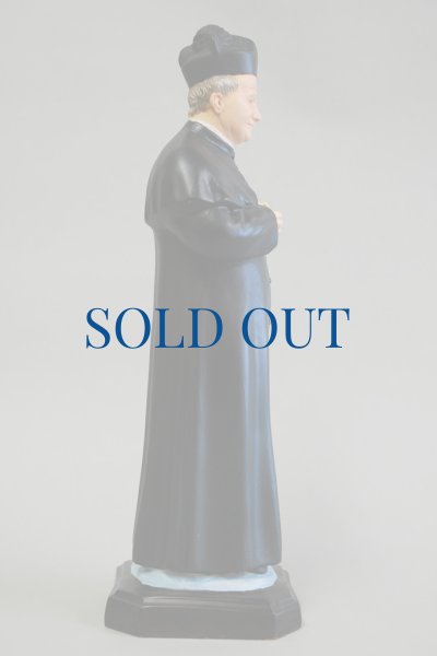 画像3: プラストマーブル製　ドン・ボスコ像　34cm カラー　※店頭在庫1点のみ (3)