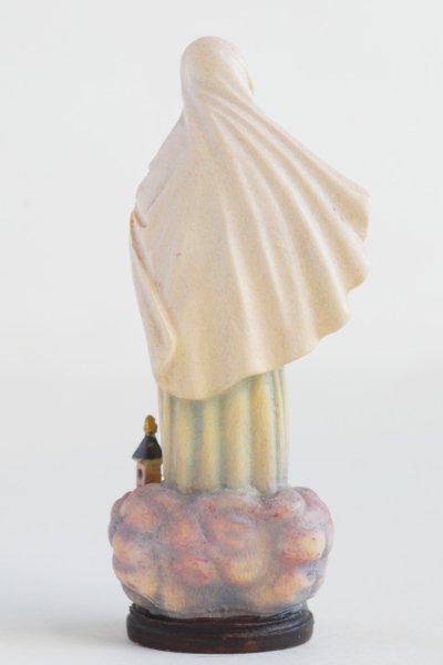 画像2: 木彫り メジュゴリエのマリア像 カラー 6.5cm (2)