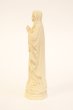 画像4: 木彫り　ルルドのマリア像　8cm　白木 (4)