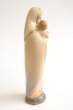 画像2: 木彫り　聖母子像　カラー(アクア) 10cm (2)