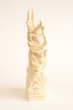 画像3: 木彫り　聖ミカエル像　白木 7cm (3)