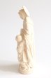 画像4: 木彫り　聖アンナと幼いマリア像　白木 7cm (4)