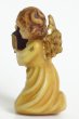 画像4: 小さな木彫り天使像　カンテラをもつ天使　カラー 4.7cm (4)