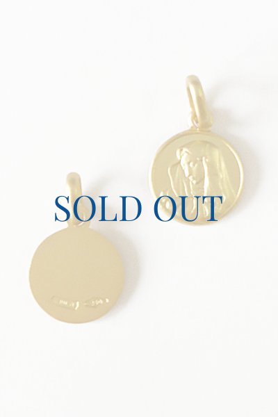 画像3: メダイ 18金　悲しみの聖母　10mm【返品不可商品】　※店頭在庫１点のみ (3)