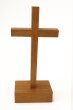 画像2: 卓上十字架　木製　H11.3cm　 (2)