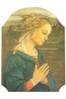画像1: 壁掛板絵　リッピのマドンナ 1224_M69 (1)