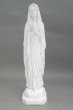 画像6: プラストマーブル製　ルルドの聖母像　白 25cm（414）NB (6)