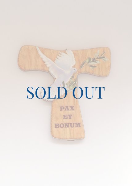 画像2: ★20％OFF★マグネット・卓上置物両用　タウ・ハト（聖霊） (2)