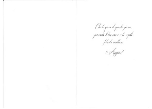 画像3: 二つ折りイースターカード　花 クロッカス　34.2044-2　※在庫僅少 (3)