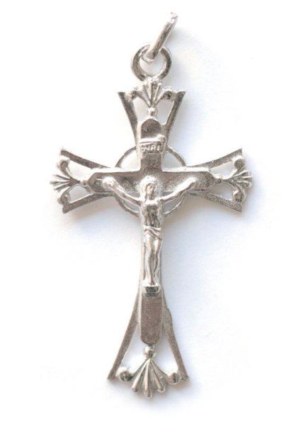 画像3: ミニ十字架　シルバー925　ボディ付　40mm【返品不可商品】※店頭在庫残り1点のみ (3)