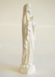 画像2: プラストマーブル製　ルルドの聖母像　約16cm 白 (2)