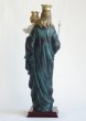 画像4: プラストマーブル製　扶助者聖母像　41cm カラー　 (4)