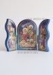 画像1: ★20%OFF★　クリスマス 卓上置物　3面板絵 572-N95 (1)