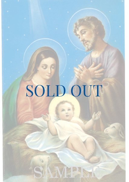 画像1: イタリア製　二つ折り クリスマスカード　封筒付 (1)