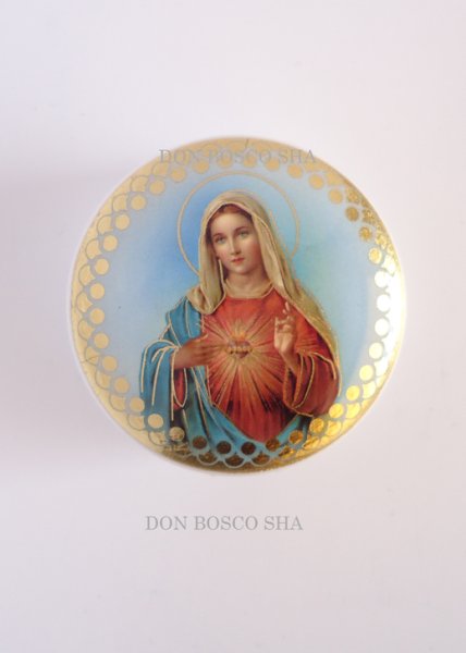 画像2: 小物入れ 丸型　み心のマリア (2)