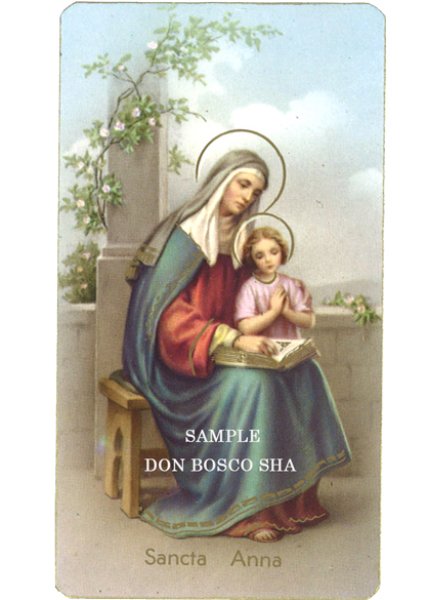画像1: イタリア製　ご絵　聖アンナと幼いマリア（3） (1)