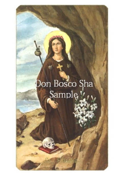 画像1: イタリア製　ご絵　聖ロザリア　400-314 (1)
