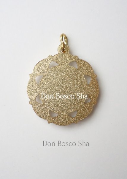 画像3: メダイ 無原罪の聖母 カラー+金 (3)