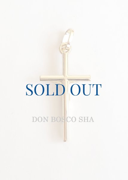 画像2: ミニ十字架　18金　H24mm【返品不可商品】※在庫僅少 (2)