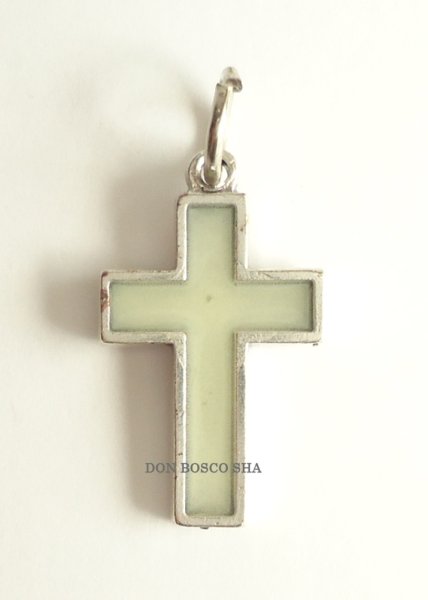 画像3: ミニ十字架　赤　裏面蛍光　 (3)