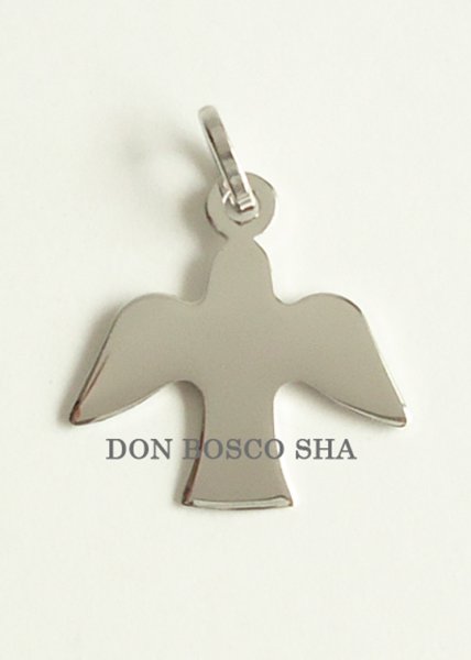 画像2: メダイ シルバー925　ハト【返品不可商品】 (2)