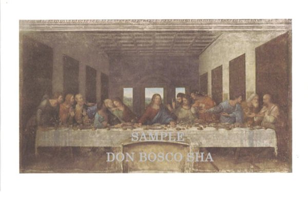 画像1: イタリア製　ご絵　最後の晩餐　HX9097(※5枚セット) (1)