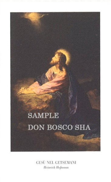 画像1: イタリア製　ご絵　ゲッセマネの園で祈るイエス (1)