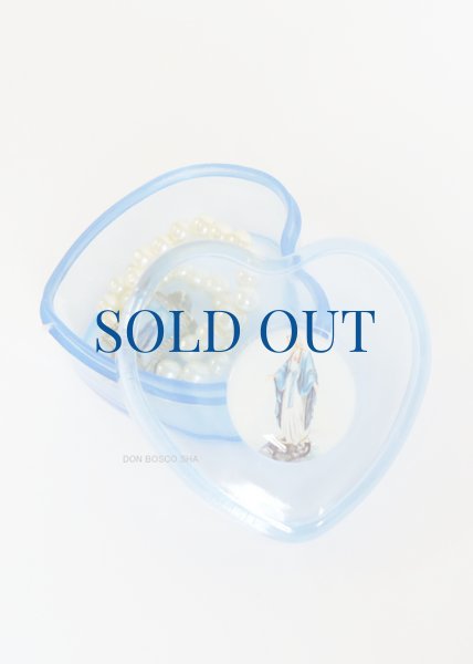 画像3: 小物入れ　無原罪のマリア　ハート　ブルー (3)