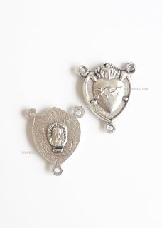 ■ビズー■K10YG■ハートのメダイ▪️お守り▪️聖品▪️マエストロの手彫り メタルビーズ ハート 横穴 ゴールド – 貴和製作所オンラインストア
