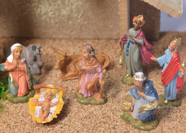 画像2: プレゼピオ　4cm 9体セット（381/L） (2)