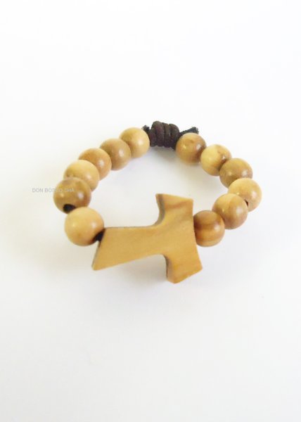 画像2: ★★50％OFF★ ★　指輪 オリーブ木製　タウ (2)