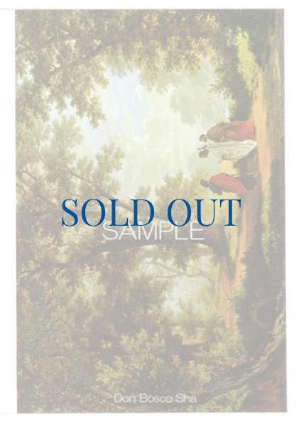 画像2: 二つ折りカード　エマオへの道(la strada per emmaus) (2)