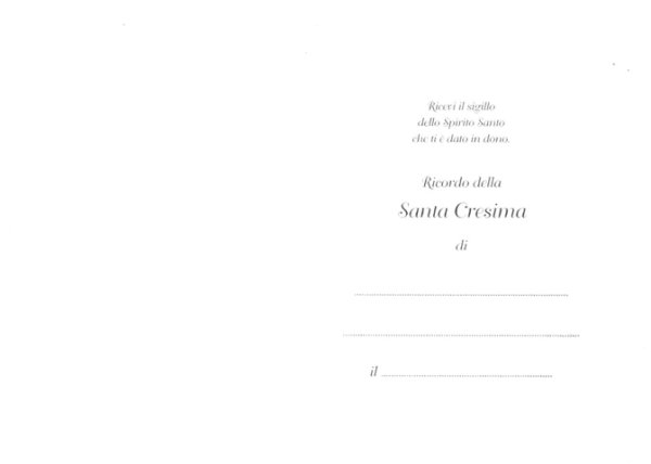 画像2: 二つ折りカード　堅信　聖霊の7つの賜物 No.25 (2)