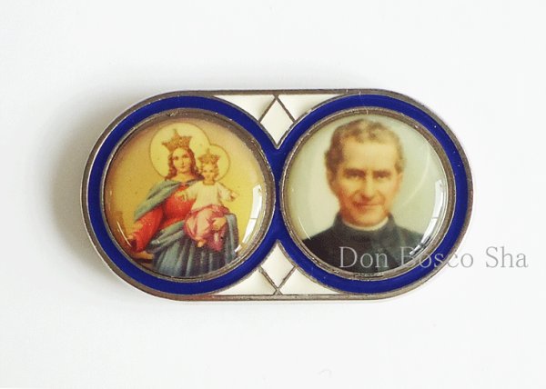 画像2: ★20％OFF★マグネット　扶助者聖母&ドン・ボスコ (2)
