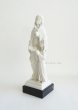 画像3: プラストマーブル製　聖アンナと幼いマリア像　白 22cm (3)