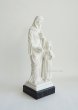 画像2: プラストマーブル製　聖アンナと幼いマリア像　白 22cm (2)
