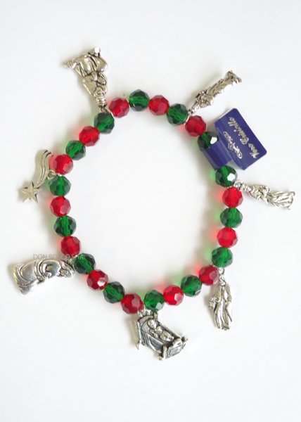 画像2: クリスマス聖品　ブレスレット　クリスマス・主の公現　（3博士の来訪） (2)