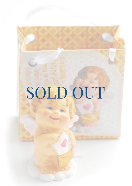 画像1: 卓上置物　天使　レター (1)