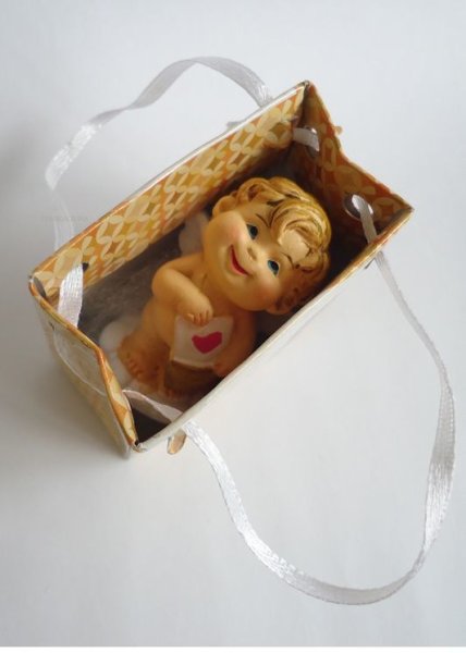 画像5: 卓上置物　天使　レター　NB (5)