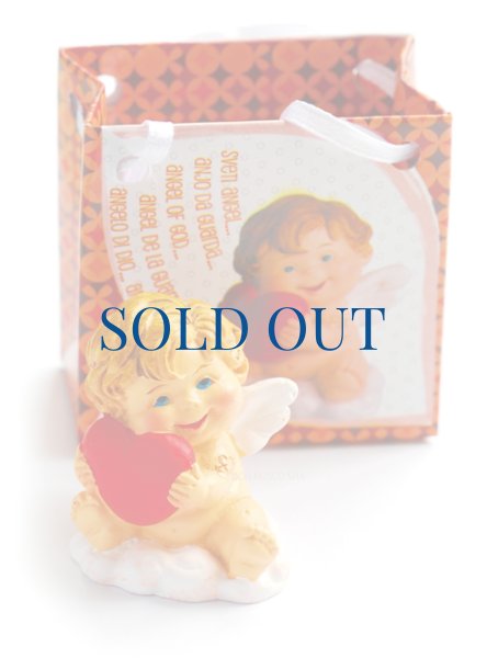 画像1: 卓上置物　天使　ハート　NB (1)