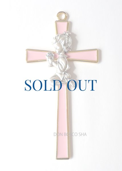 画像2: 壁掛十字架　初聖体 女の子　NB　※在庫僅少 (2)