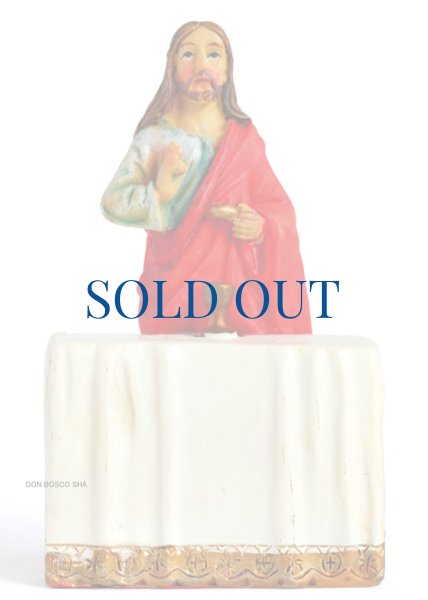 画像1: 樹脂製　聖体のキリスト像　約7cm カラー　※在庫僅少 (1)