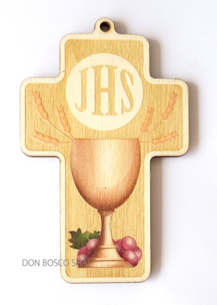 画像2: 板絵十字架　カリス (2)