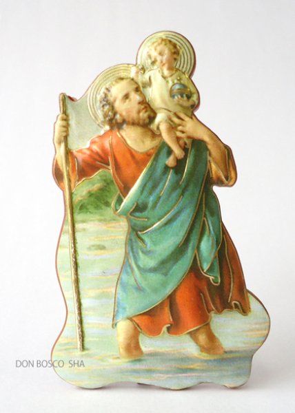 画像2: ★20%OFF★マグネット 聖クリストファー (2)