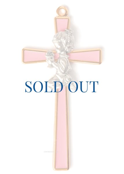画像1: 壁掛十字架　初聖体 女の子　NB　※在庫僅少 (1)