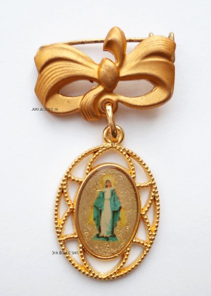 画像3: ピン　リボン型 (3)