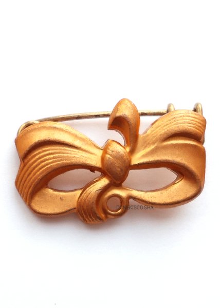 画像1: ピン　リボン型 (1)