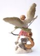 画像3: 樹脂製　聖ミカエル　カラー 約10cm　 (3)